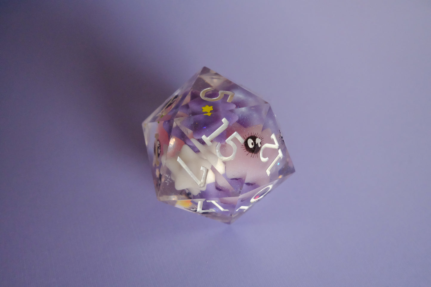 Pink Purple Soot Sprite Mega D20