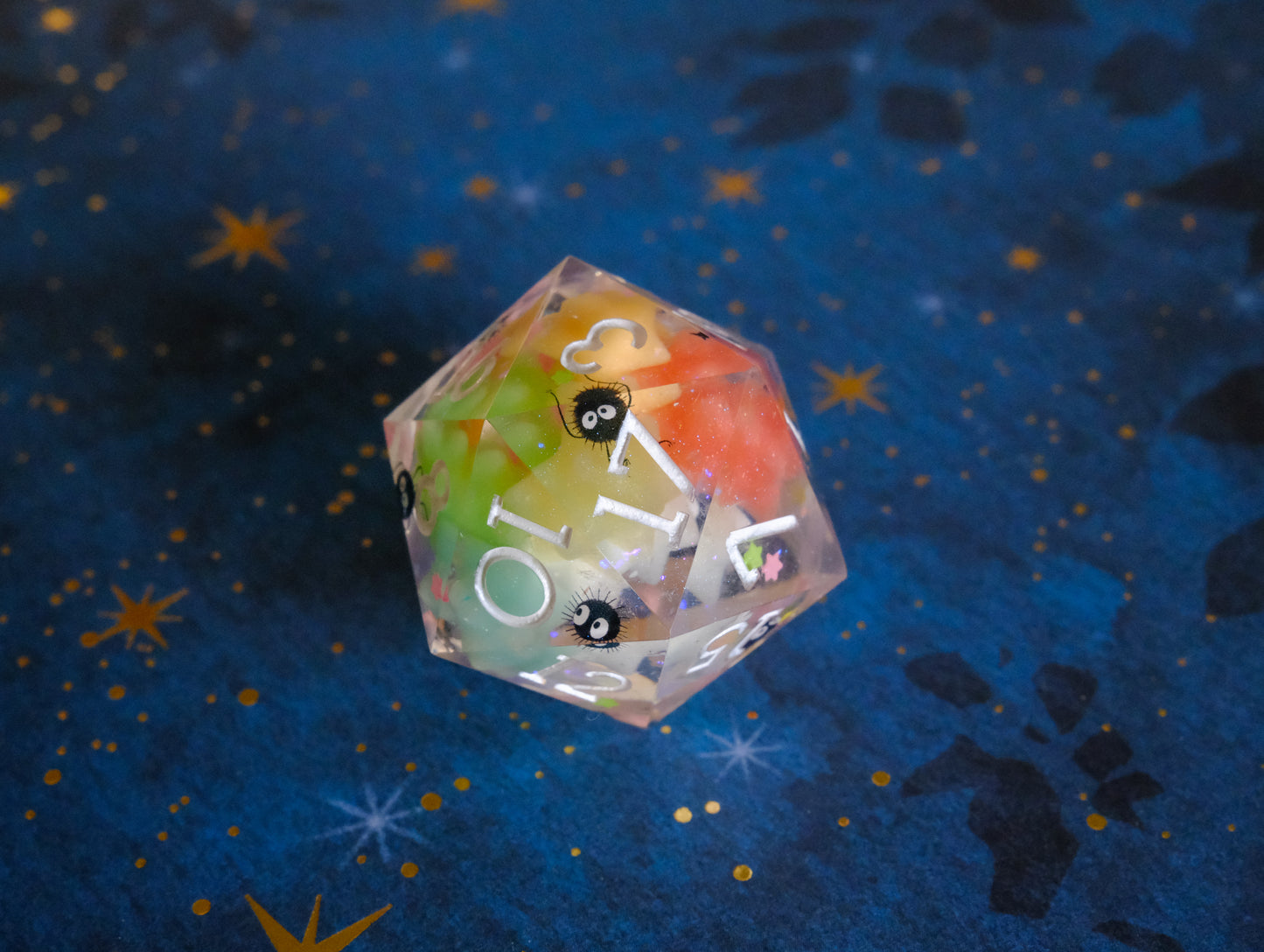 Rainbow Soot Sprite Mega D20
