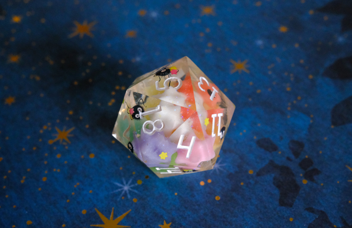 Rainbow Soot Sprite Mega D20