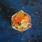 Red Orange Soot Sprite Mega D20