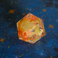 Red Orange Soot Sprite Mega D20