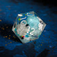 Blue Cyan Soot Sprite Mega D20
