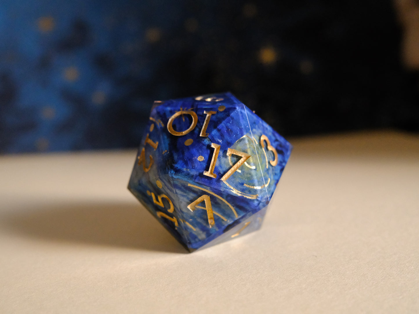 Starry Night Mega D20