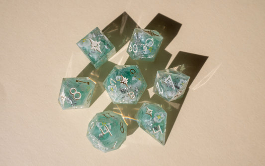 Petal Dance Polyhedral Dice Set