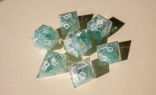 Petal Dance Polyhedral Dice Set