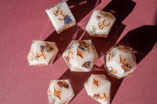 Faded Memories Polyhedral Dice Set