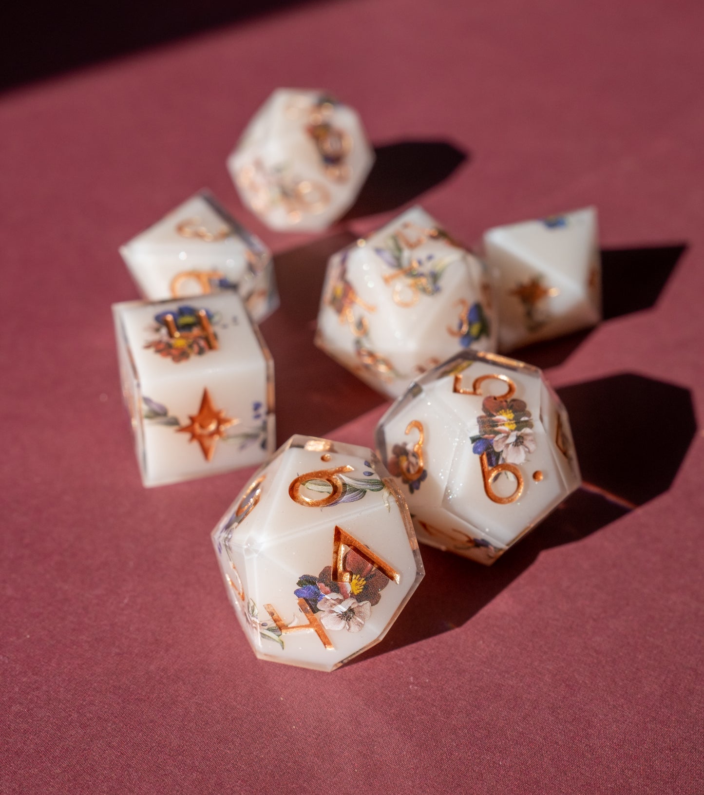 Faded Memories Polyhedral Dice Set