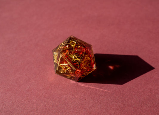 Flame Fragments D20