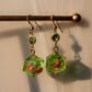 Faux Diotase Mini D20 Earrings