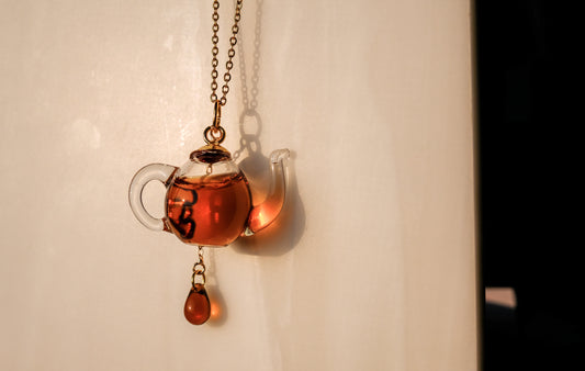 Pot of Earl Grey Necklace