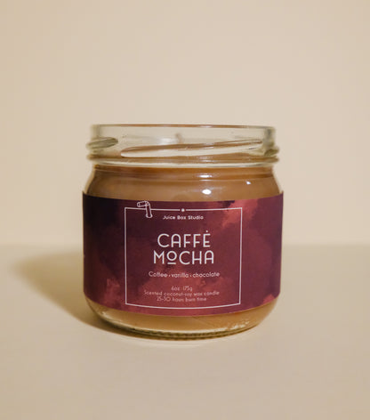 Caffe Mocha Scented Candle jar