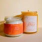 Zest & Amber Scented Candle jar