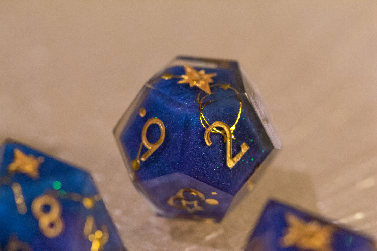 Starry Sky Polyhedral Dice Set