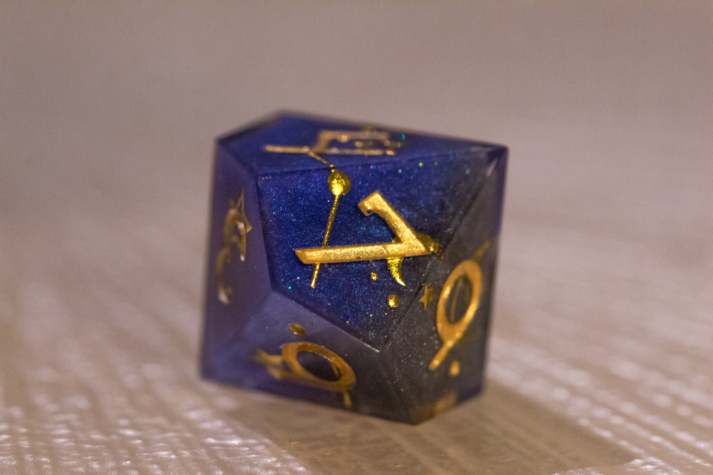 Starry Sky Polyhedral Dice Set