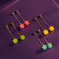 Star Piece Drop Earrings